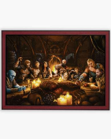 God of War-Last Supper Remake Art-Poster