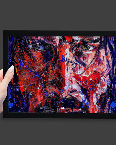 John Wick-Portrait of Vengeance Art-Poster