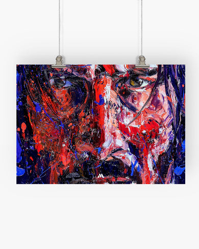 John Wick-Portrait of Vengeance Art-Poster