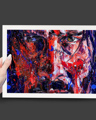 John Wick-Portrait of Vengeance Art-Poster