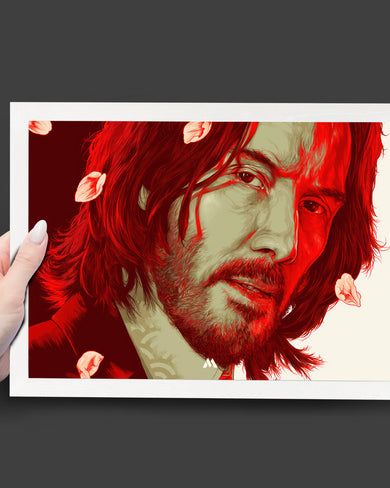 John Wick-Silent Fury Art-Poster