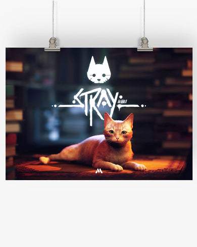 Stray-Cat Odyssey Art-Poster