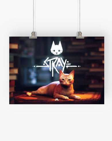 Stray-Cat Odyssey Art-Poster