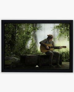 Last of Us-Ellie Take on Me Art Poster