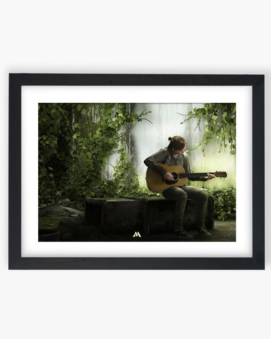 Last of Us-Ellie Take on Me Art-Poster