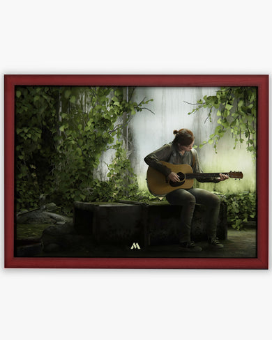 Last of Us-Ellie Take on Me Art-Poster