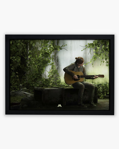 Last of Us-Ellie Take on Me Art-Poster