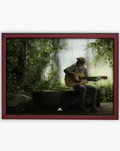 Last of Us-Ellie Take on Me Art-Poster