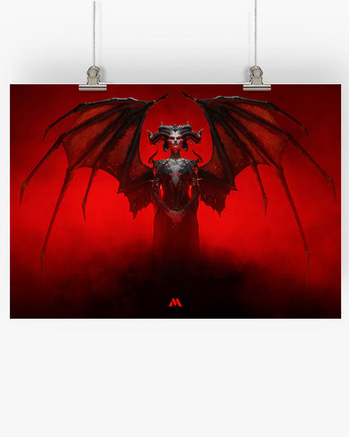 Diablo-Lilith Rises Art-Poster