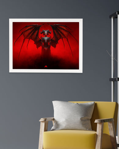 Diablo-Lilith Rises Art-Poster