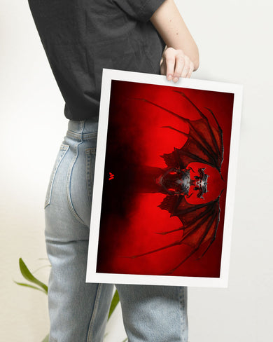 Diablo-Lilith Rises Art-Poster