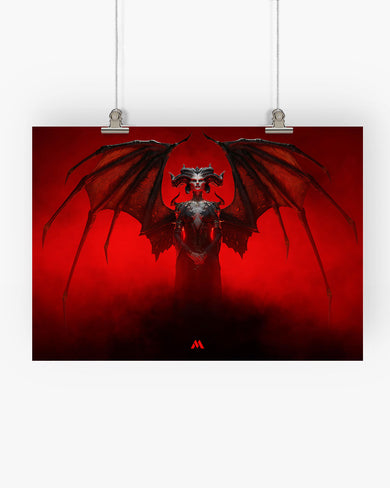 Diablo-Lilith Rises Art-Poster