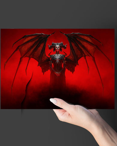 Diablo-Lilith Rises Art-Poster