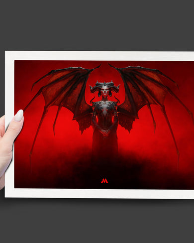 Diablo-Lilith Rises Art-Poster