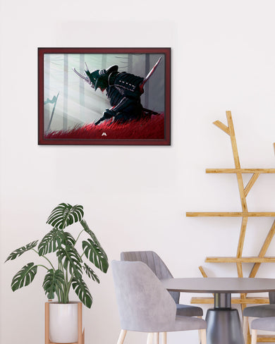 Forlorn Samurai Art-Poster