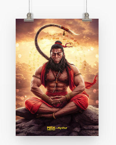Zen Hanuman [MaxCreation] Art-Poster