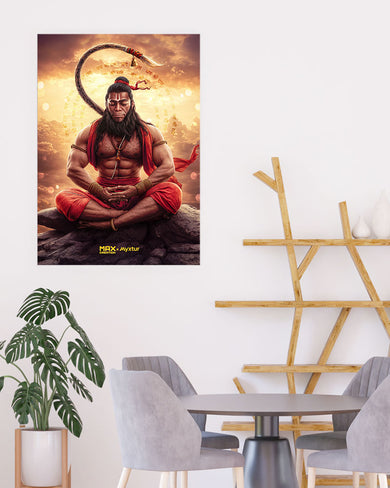 Zen Hanuman [MaxCreation] Art-Poster