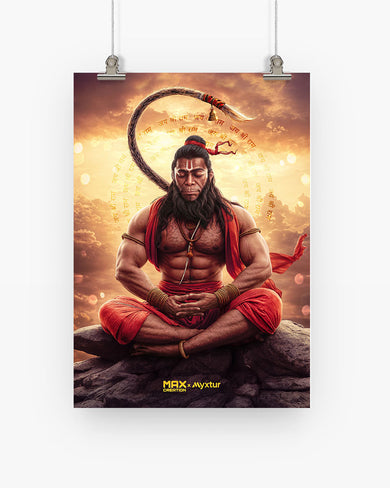 Zen Hanuman [MaxCreation] Art-Poster