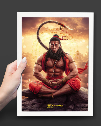 Zen Hanuman [MaxCreation] Art-Poster