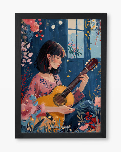 Blooms and Strings [BREATHE] Art Poster