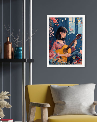 Blooms and Strings [BREATHE] Art-Poster