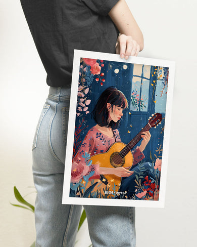 Blooms and Strings [BREATHE] Art-Poster