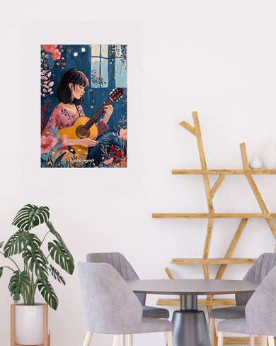 Blooms and Strings [BREATHE] Art-Poster