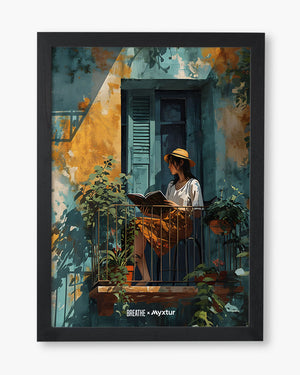 Sunlit Pages [BREATHE] Art-Poster