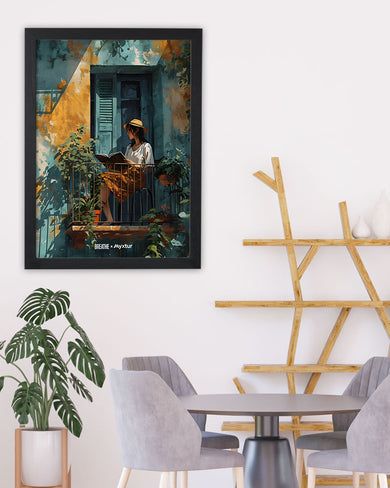 Sunlit Pages [BREATHE] Art-Poster