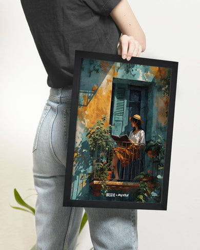 Sunlit Pages [BREATHE] Art-Poster