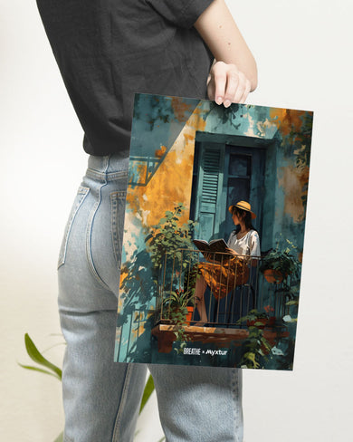 Sunlit Pages [BREATHE] Art-Poster