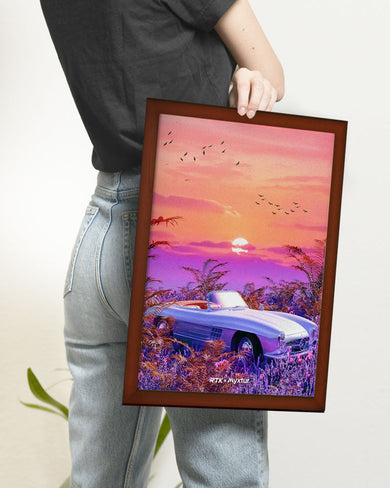 Sunset Convertible [RTK] Art-Poster