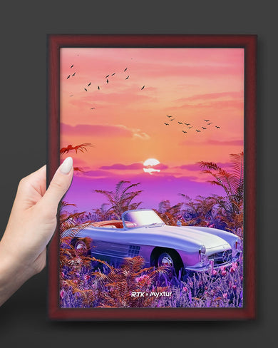 Sunset Convertible [RTK] Art-Poster