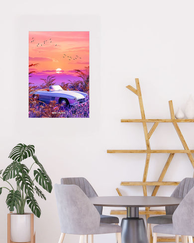 Sunset Convertible [RTK] Art-Poster