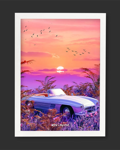 Sunset Convertible [RTK] Art-Poster