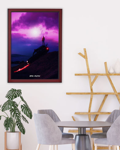 Downhill Dreamer [RTK] Art-Poster