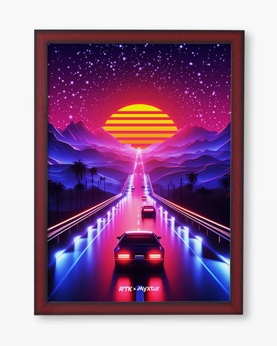 Neon Sunset Drive [RTK] Art-Poster