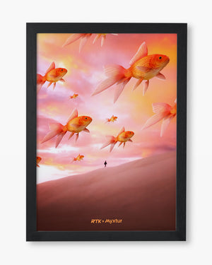Goldfish Mirage [RTK] Art Poster