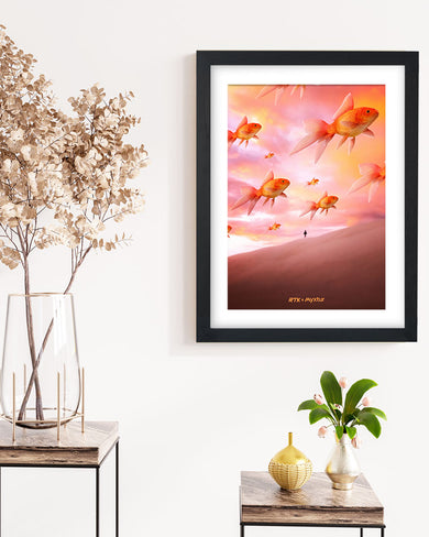 Goldfish Mirage [RTK] Art-Poster