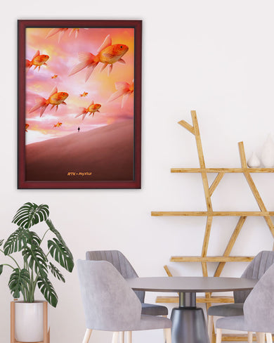 Goldfish Mirage [RTK] Art-Poster