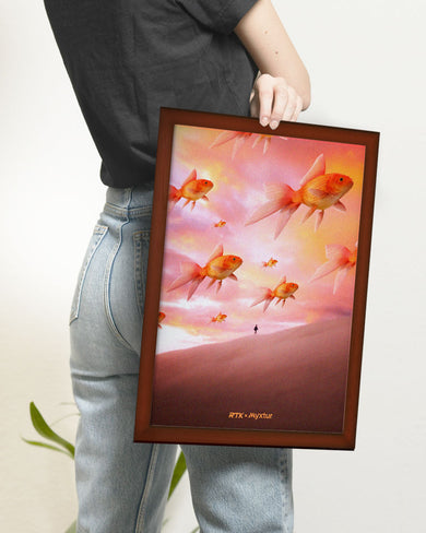 Goldfish Mirage [RTK] Art-Poster