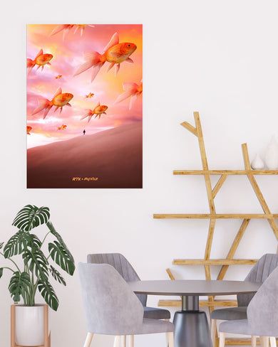 Goldfish Mirage [RTK] Art-Poster