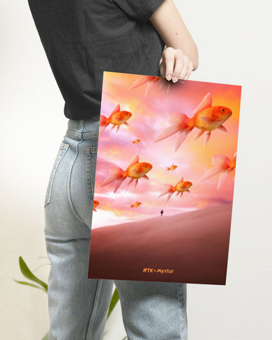 Goldfish Mirage [RTK] Art-Poster