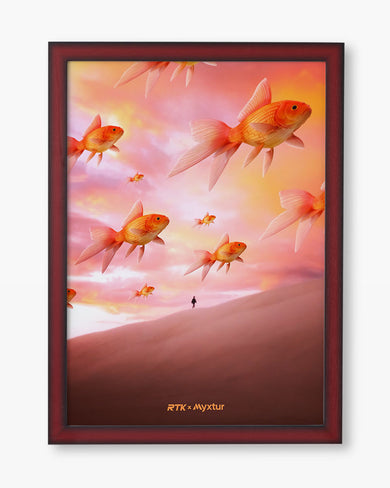 Goldfish Mirage [RTK] Art-Poster