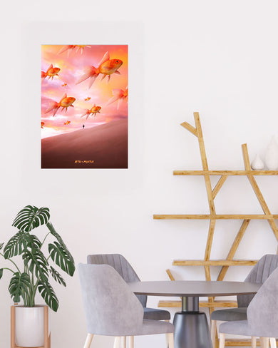 Goldfish Mirage [RTK] Art-Poster