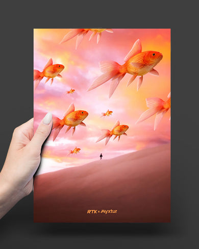 Goldfish Mirage [RTK] Art-Poster