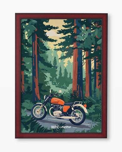 Forest Roadster [BREATHE] Art-Poster