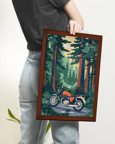 Forest Roadster [BREATHE] Art-Poster
