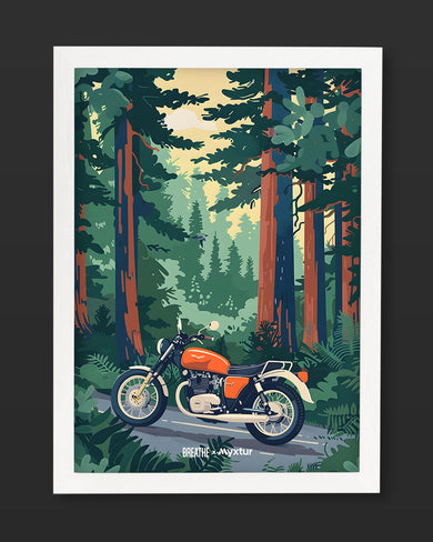 Forest Roadster [BREATHE] Art-Poster