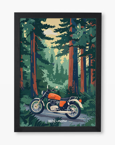 Forest Roadster [BREATHE] Art-Poster